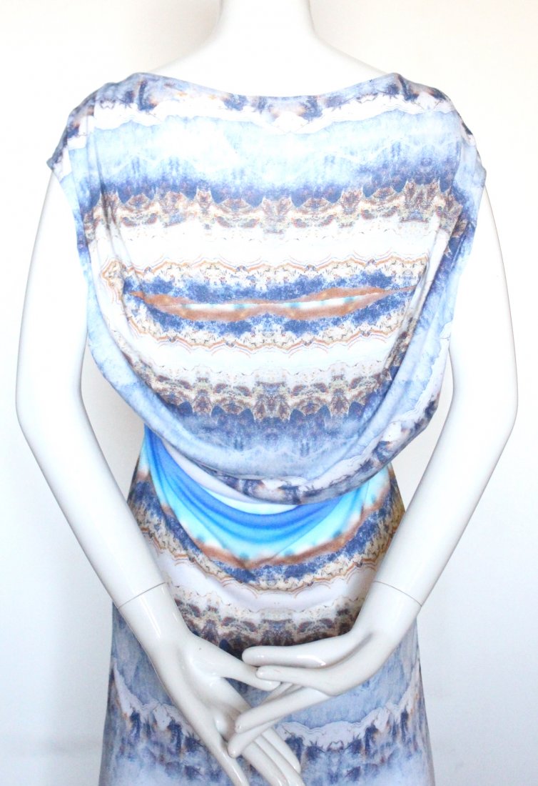 Alexander McQueen Agate Print Jersey Dress S/S2010 (1 of 7)