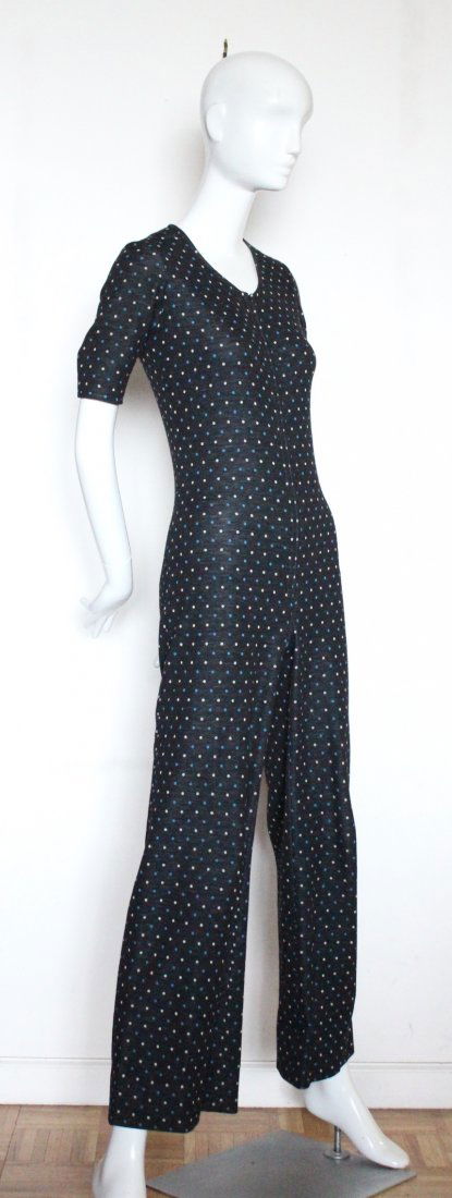 Yves Saint Laurent Rive Gauche Knit Jumpsuit, ca. 1973 (1 of 4)