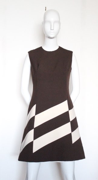 Rare Ted Lapidus Haute Couture Space Age Dress, 1960's (1 of 5)