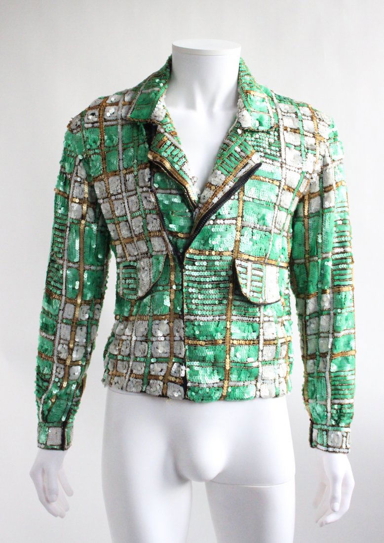 French Collezioni Embroidered Men's Jacket, ca. 1980's (1 of 3)
