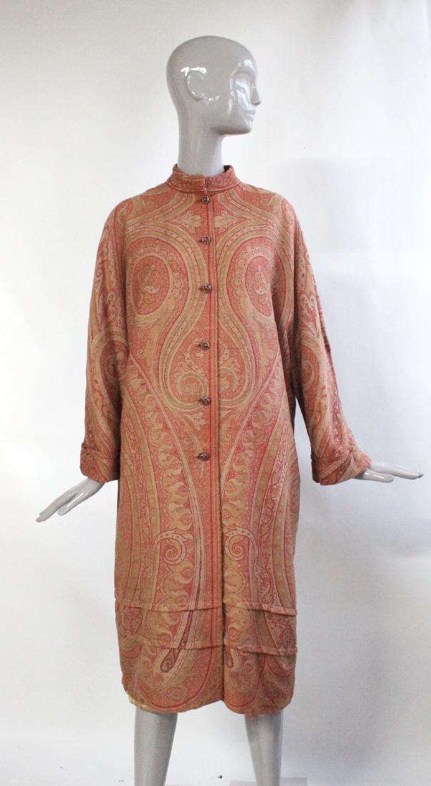 Antique 19th c. Paisley Shawl Coat, ca. 1910's-20's (1 of 3)