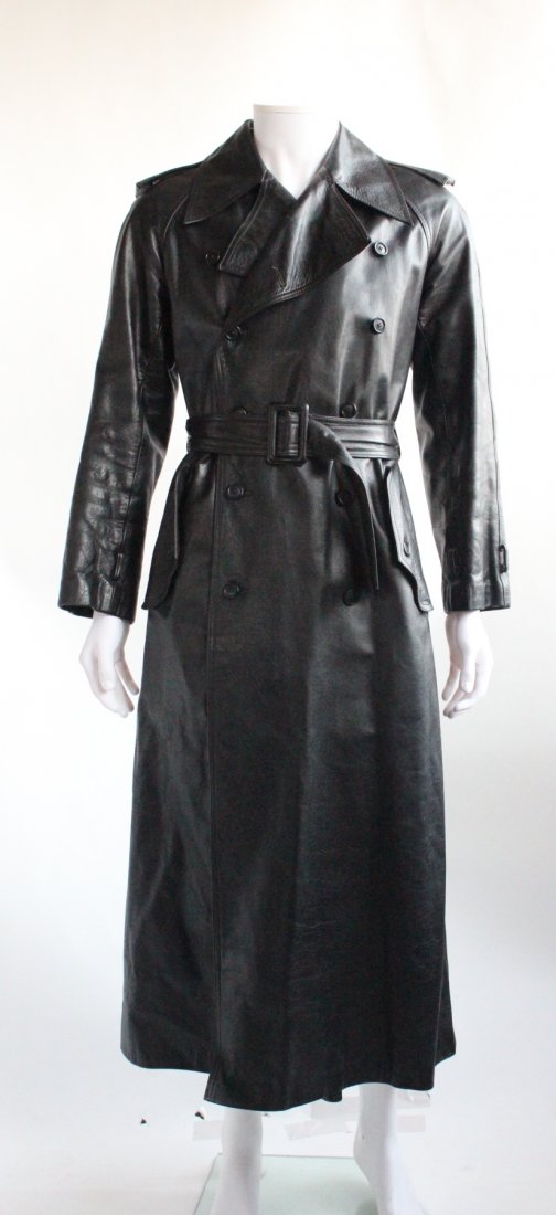 Saint Laurent Rive Guache Men's Trench, ca,1960's (1 of 4)