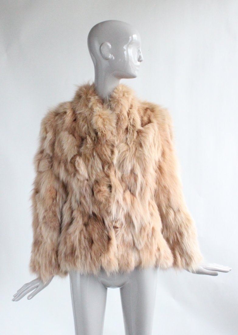 Dennis Basso Studio Fox Fur Coat, ca. 1990's (1 of 3)