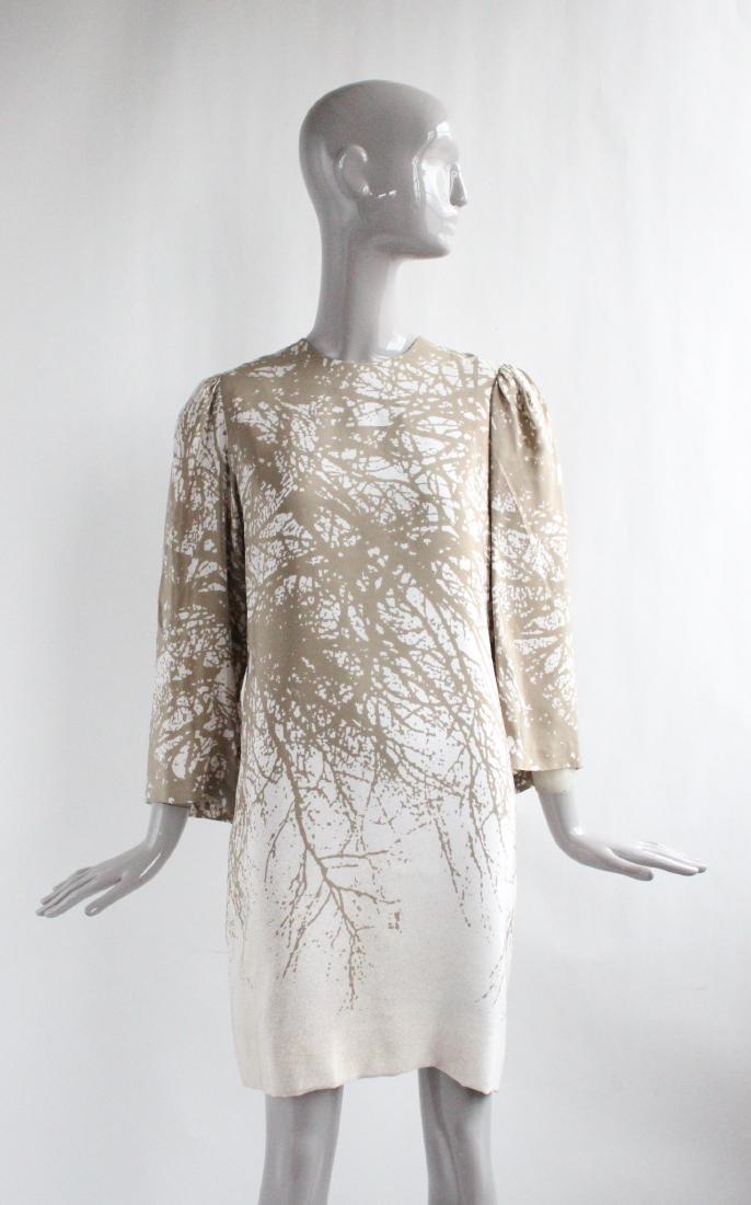 Pauline Trigere Silk Dress, ca. 1980's (1 of 3)