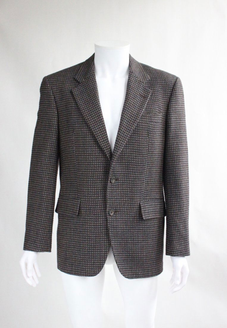 Dupont Paris Mens Tweed Jacket, ca.1990s (1 of 5)