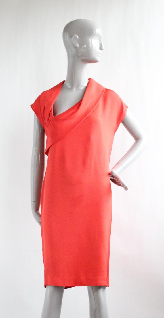 Gianni Versace Red Silk Dress, 1989 (1 of 5)