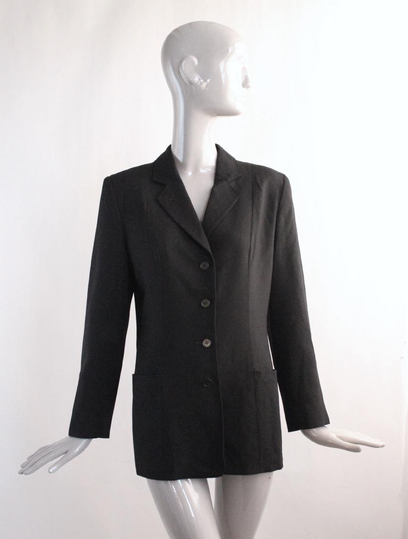 Calvin Klein Collection Black Jacket, 1990s (1 of 2)