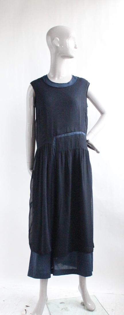 Comme des Garcons Blue Dress, ca. 1990â€™s (1 of 5)
