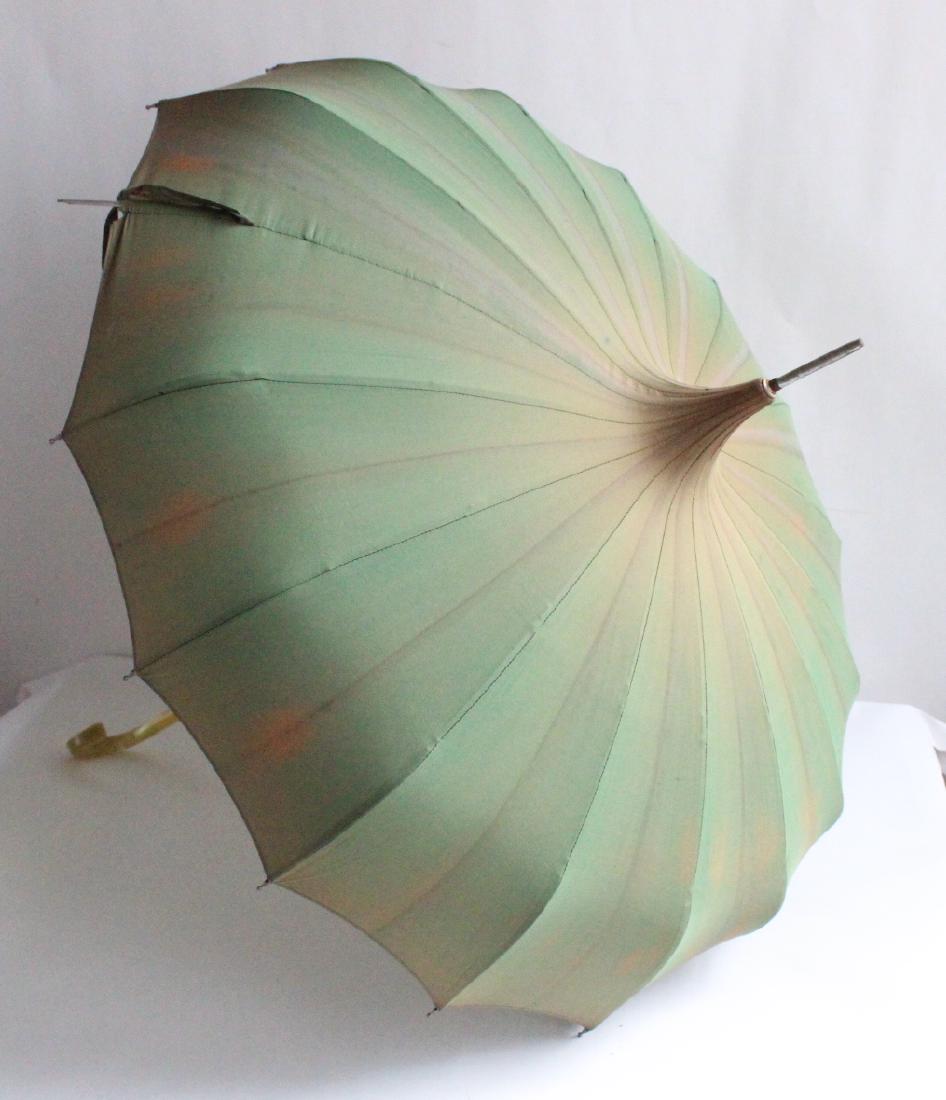 2 Parasols, Pagoga & Flat 1930s-60s (1 of 6)