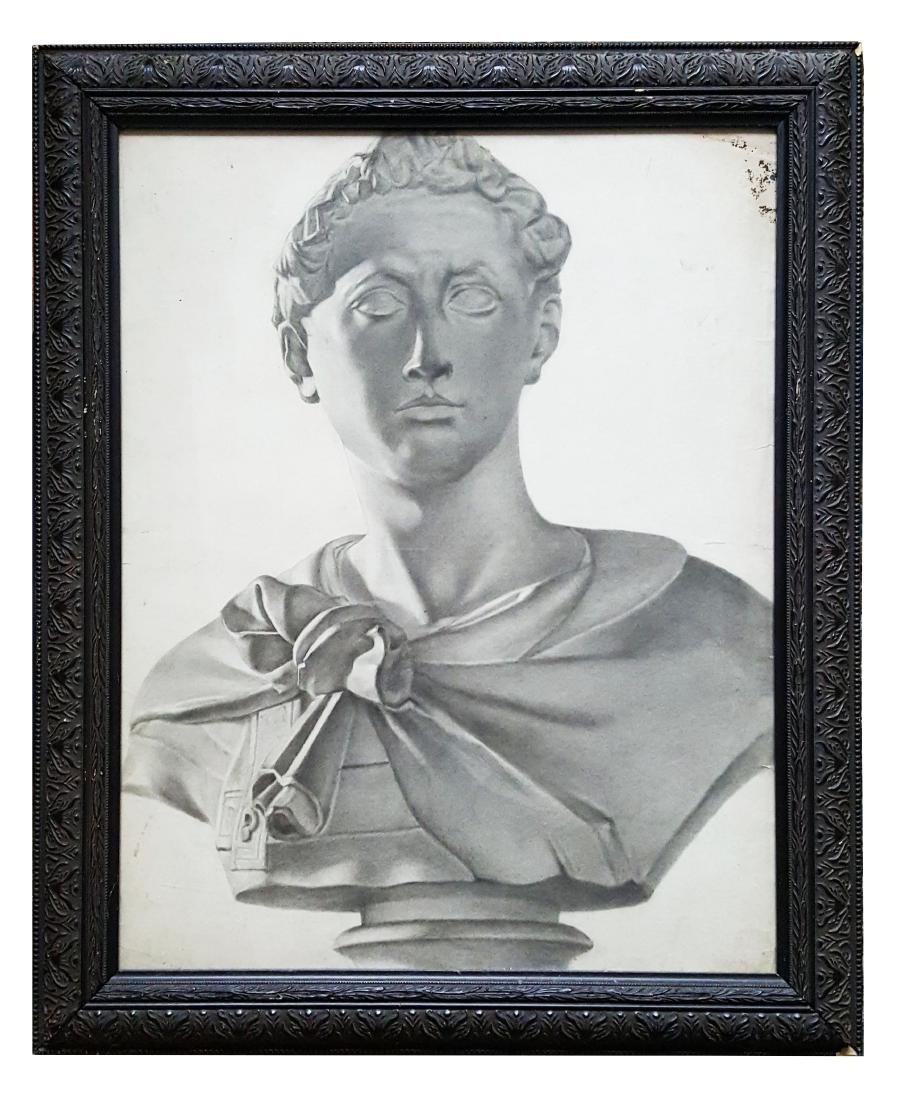 Old Master Ancient Roman Portrait, 19th c. (1 of 2)