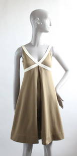 Rudi Gernreich Cross My Heart Dress, late 1960s: Rudi Gernreich for Harmon Knits Cross My Heart Dress, ca. late 1960s- early 1970s.