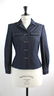 Oscar de la Renta Cotton & Silk Denim Jacket,