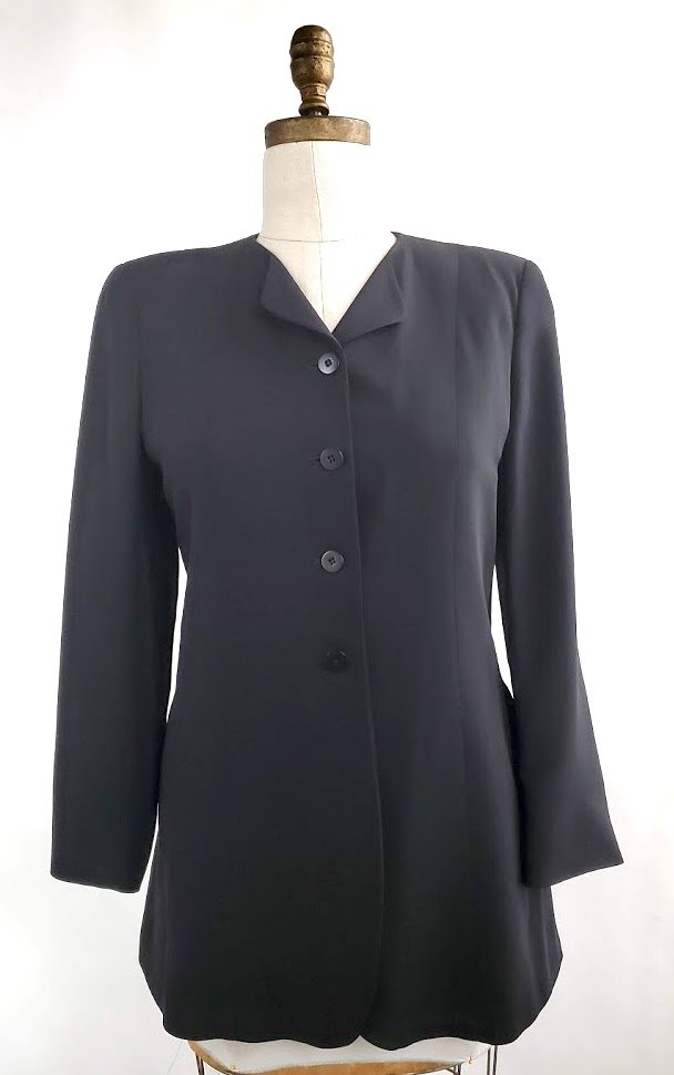 Giorgio Armani Black Jacket, 1990s (1 of 4)