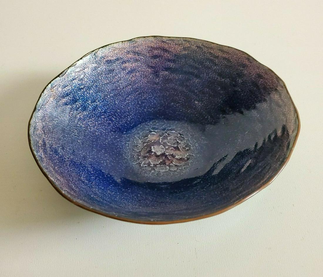 Paolo de Poli Italy Enameled Bowl, ca. 1950s (1 of 5)