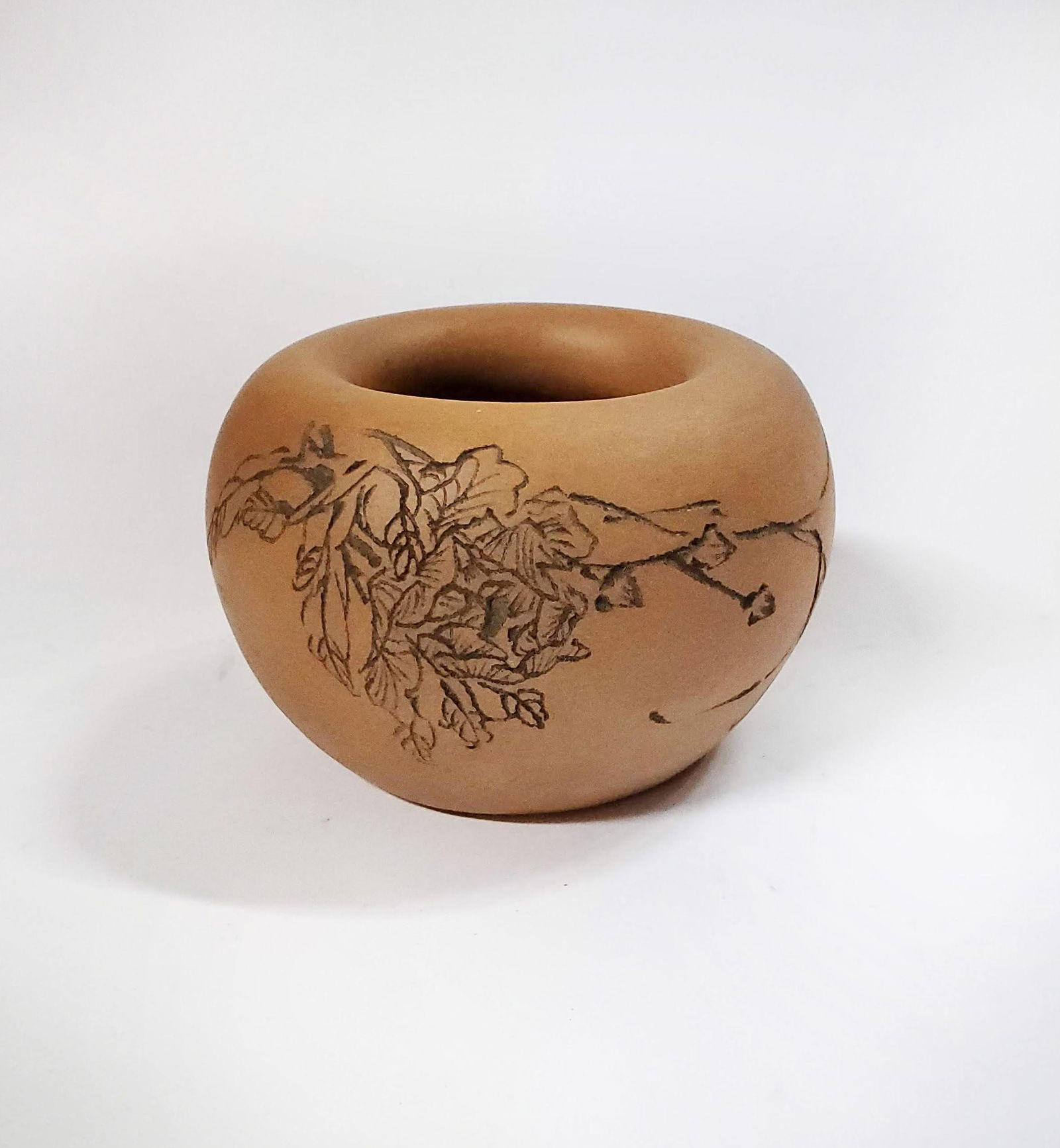 Antique Chinese Yixing Clay Bowl (1 of 5)