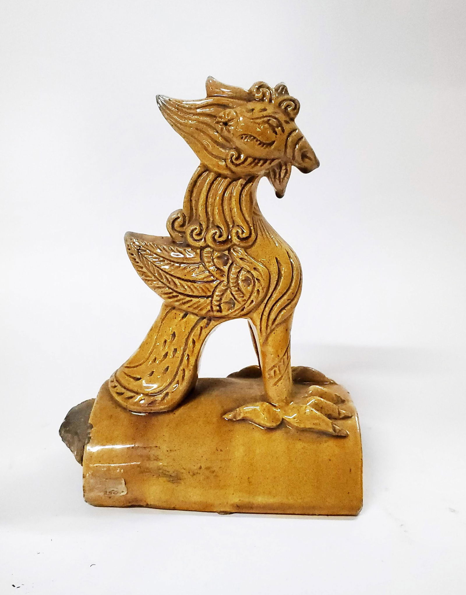 Antique Chinese Ceramic Roof Tile Ornament (1 of 4)