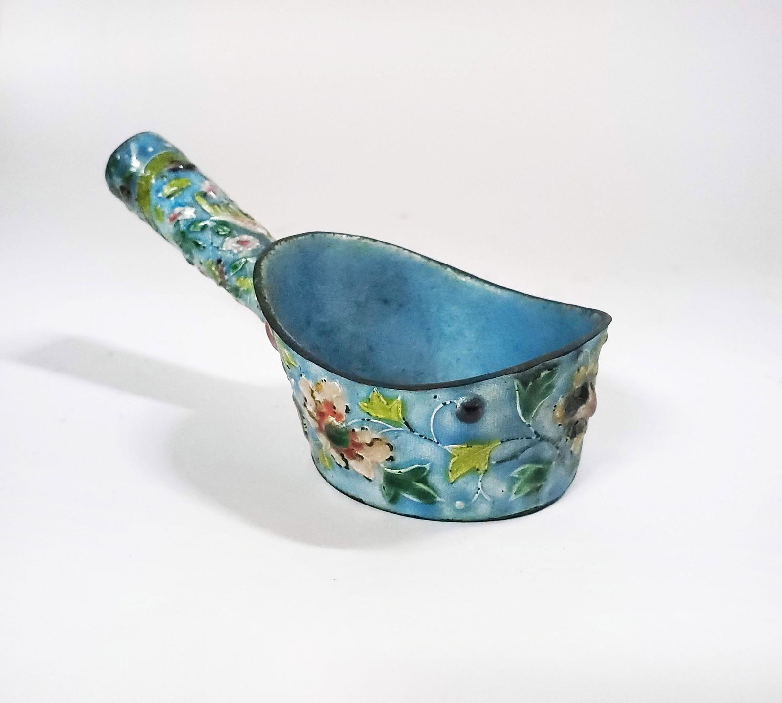 Chinese Enameled Brass Silk Iron (1 of 3)