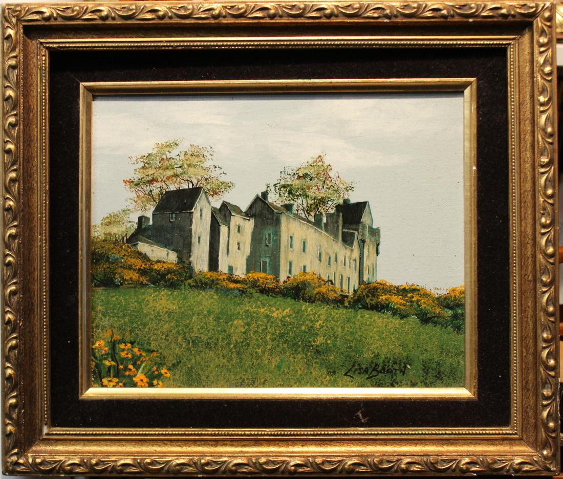 Lisa Booth Signed Pair of Landscapes, 20th c.: Lisa Booth Signed Pair of Oil on Canvas Landscapes. Paintings- 8in x 10in. ca. 20th century.
