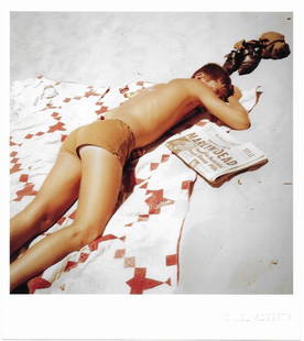 Mel Roberts Marilyn Is Dead Homoerotic Photo: Mel Roberts (1923-2007) Marilyn Is Dead, ca.1962, reprinted in 2000, Chromogenic Print, Blind Stamped at the lower right and in stamped on the verso. 7.5 in x 7.5 in. Come with a COA from Hurrel