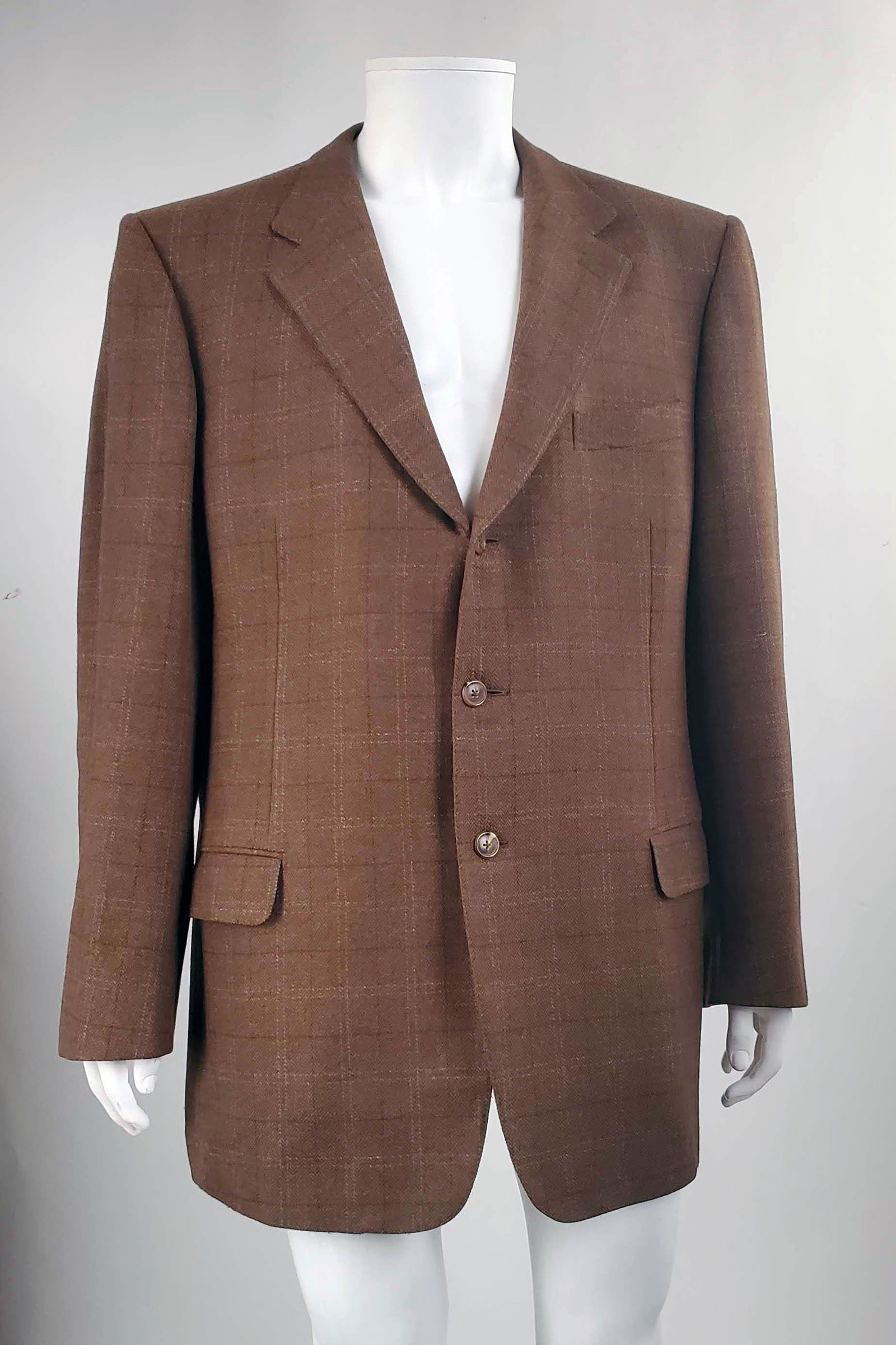 Ermenegildo Zegna Mens Jacket, sz 58L (1 of 6)