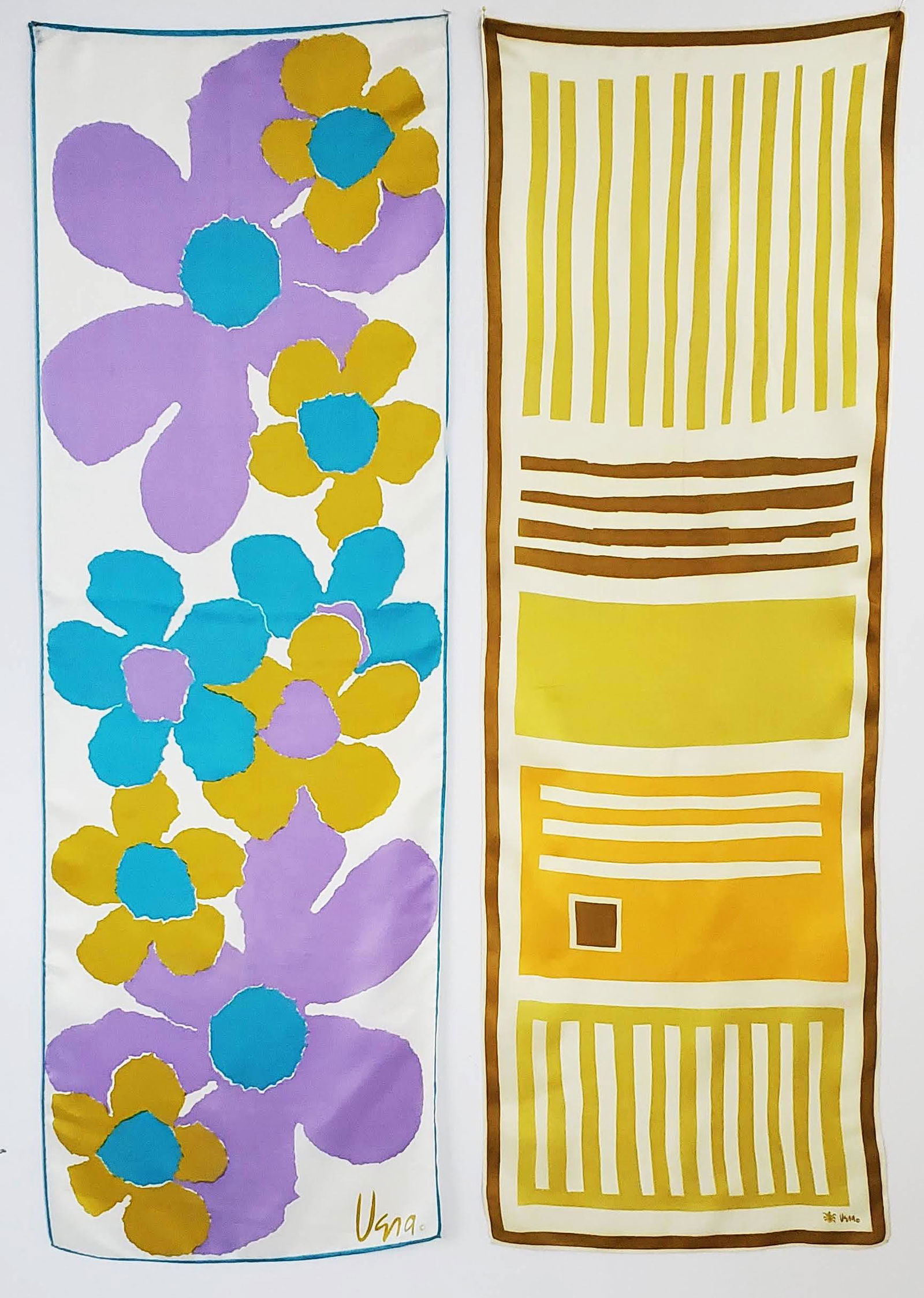 Two Vera Scarves, ca. 1970s (1 of 4)