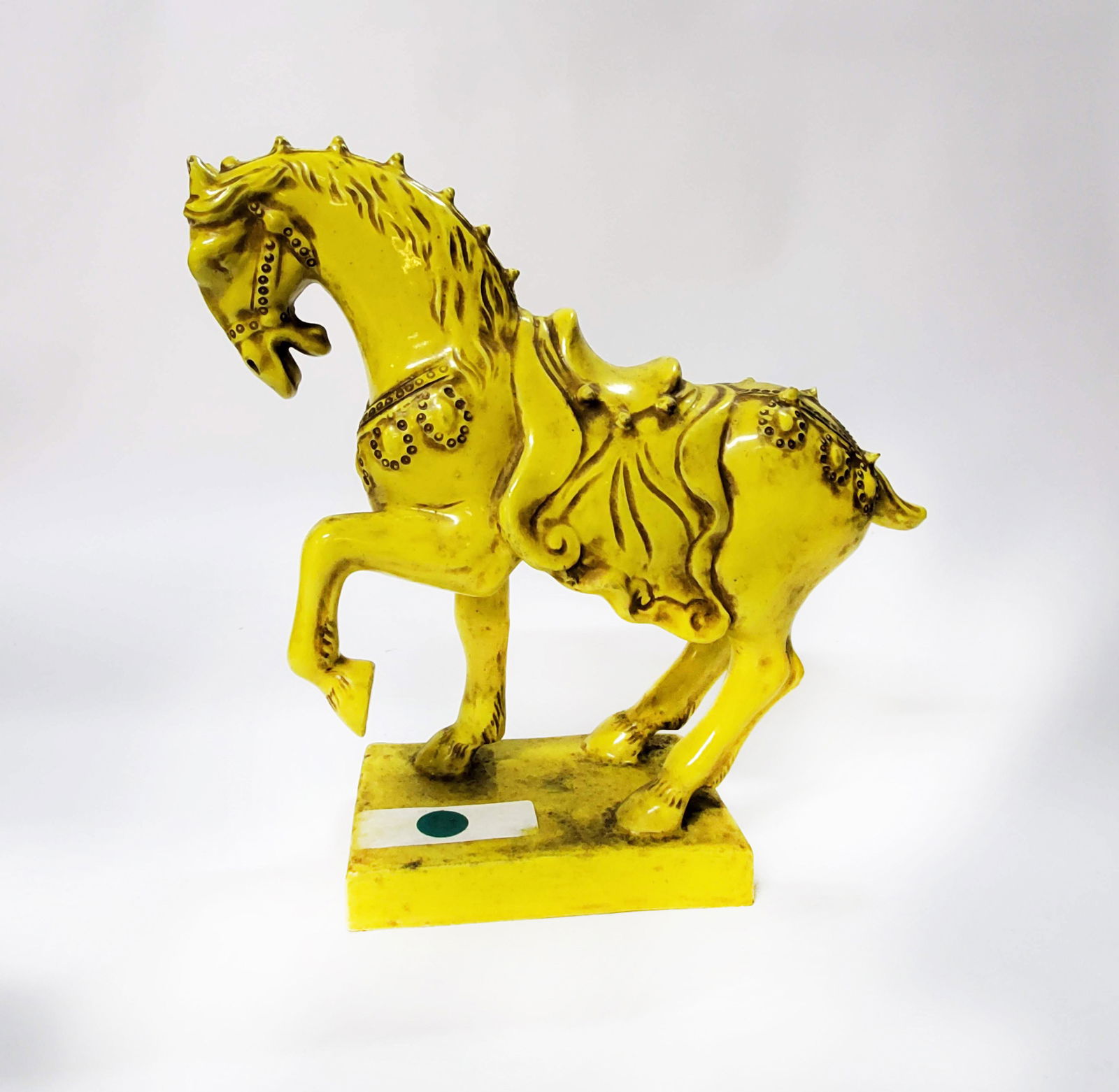 Chinese Tang Style Yellow Glazed Ceramic Horse (1 of 4)