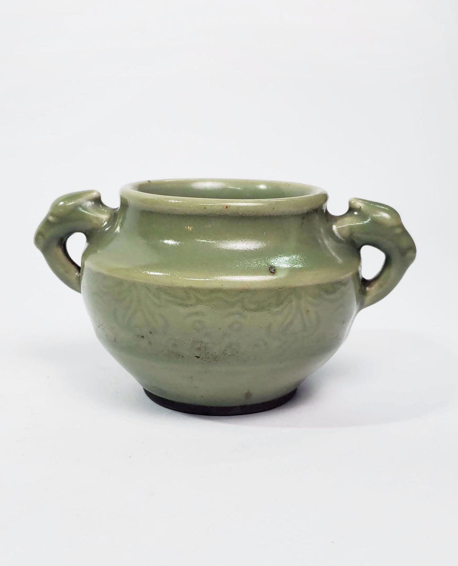 Antique Chinese Celadon Glazed Bowl (1 of 4)