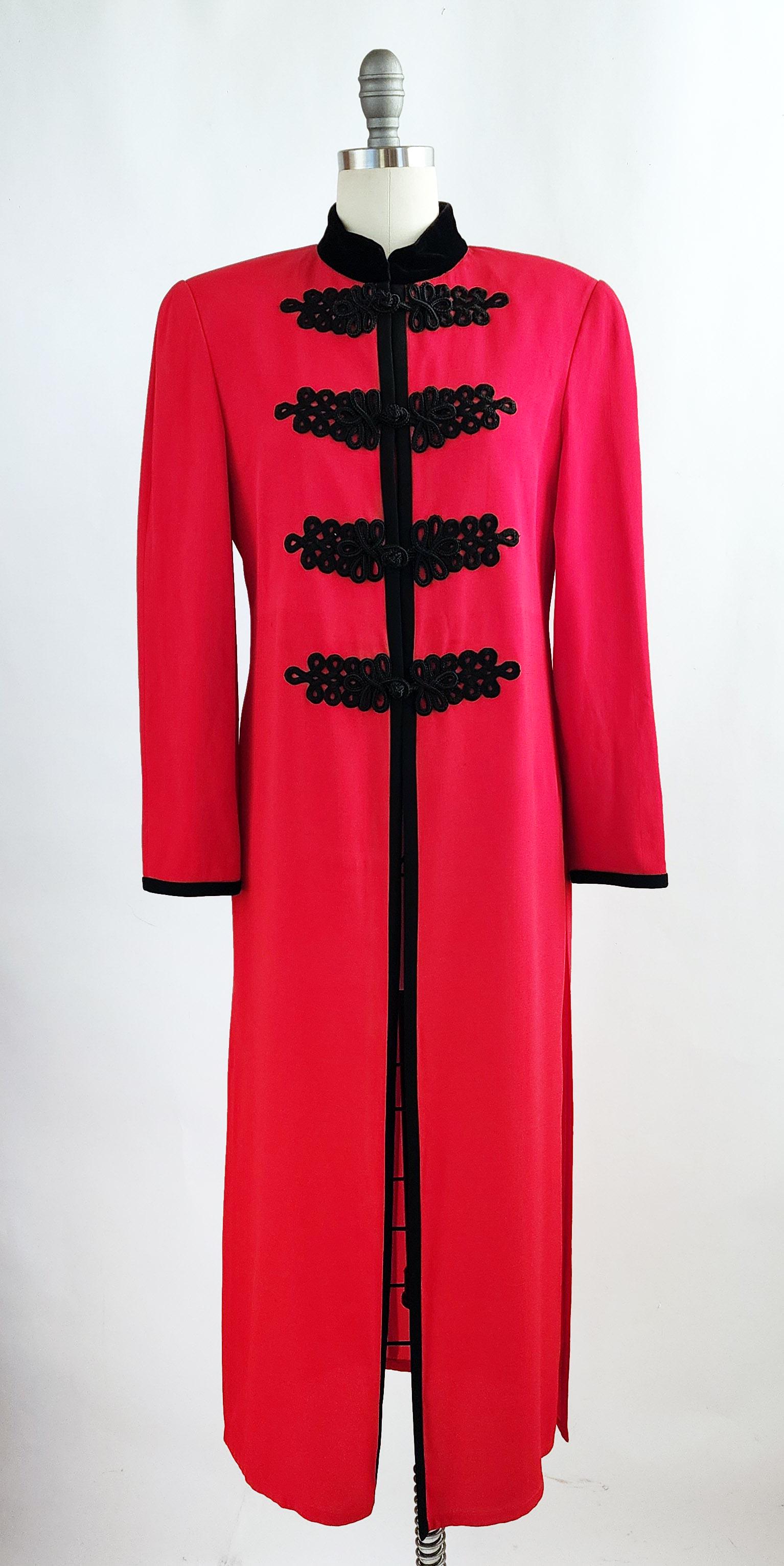 Bill Blass Evening Red Jacket, 1980s (1 of 4)