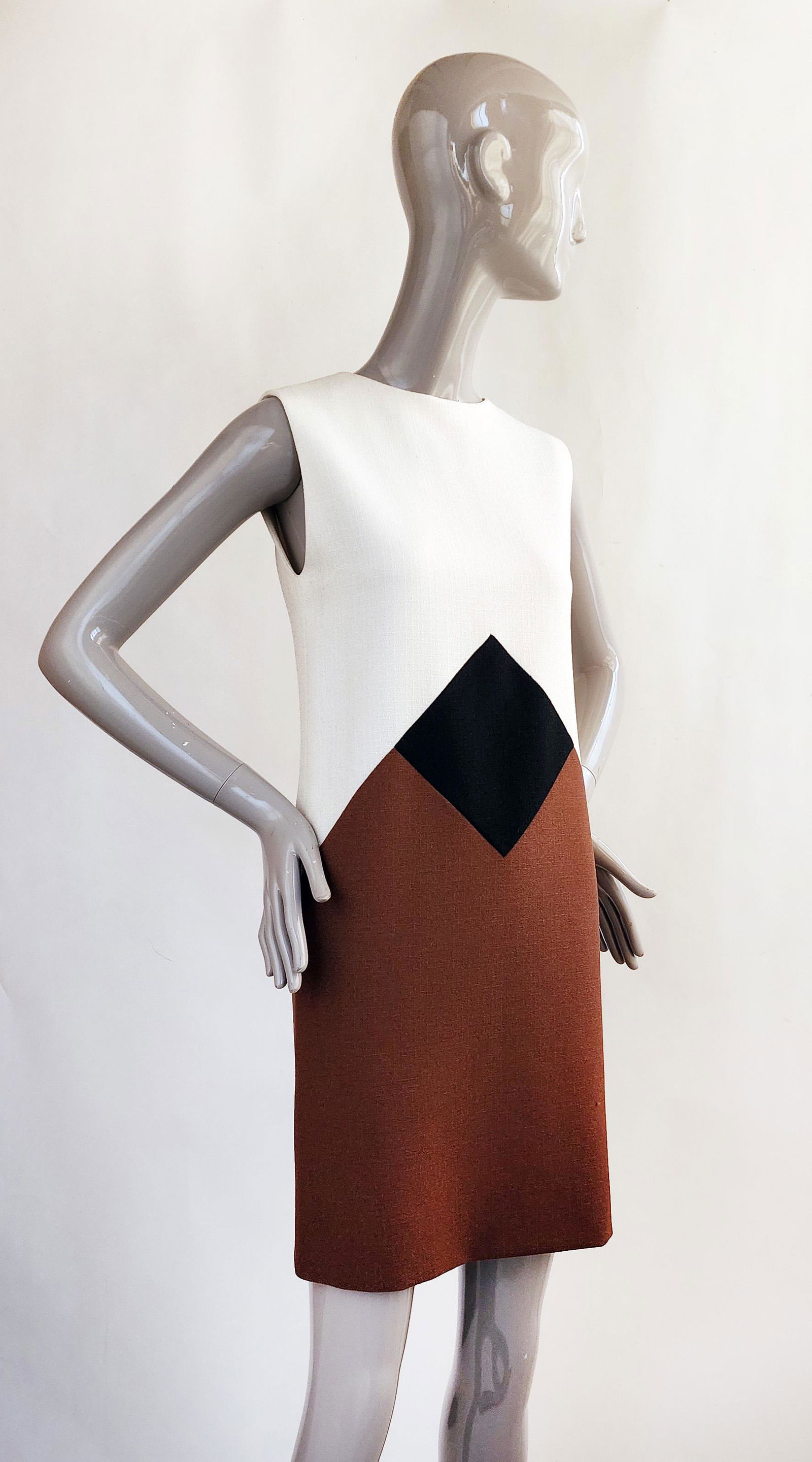 Pierre Cardin Haute Couture Crepe Dress, ca. 1990s (1 of 6)
