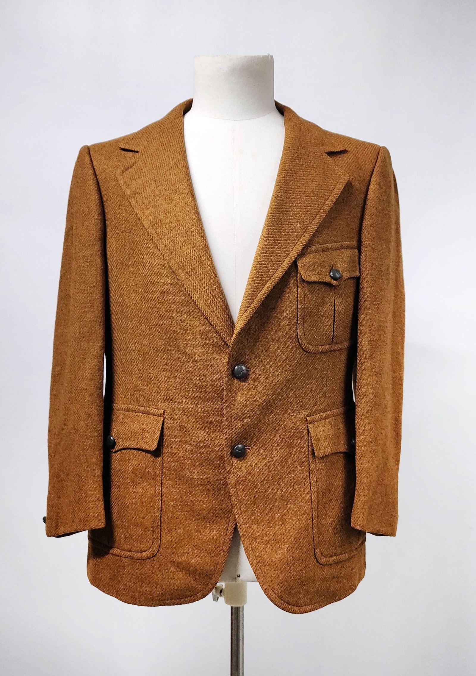 Phoneix for Gigliotti Tweed Mens Jacket, 1960s (1 of 5)