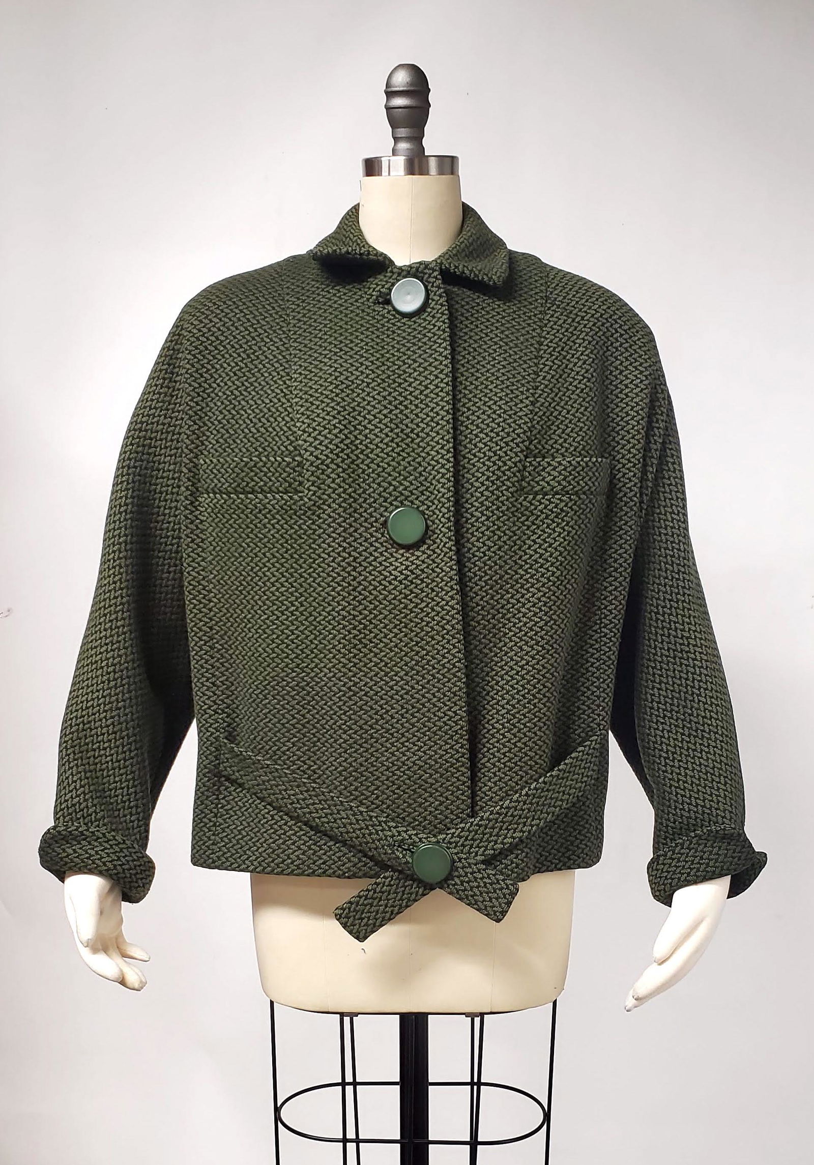 Nina Ricci Selfridges London Short Coat, ca. Late 1950s (1 of 4)