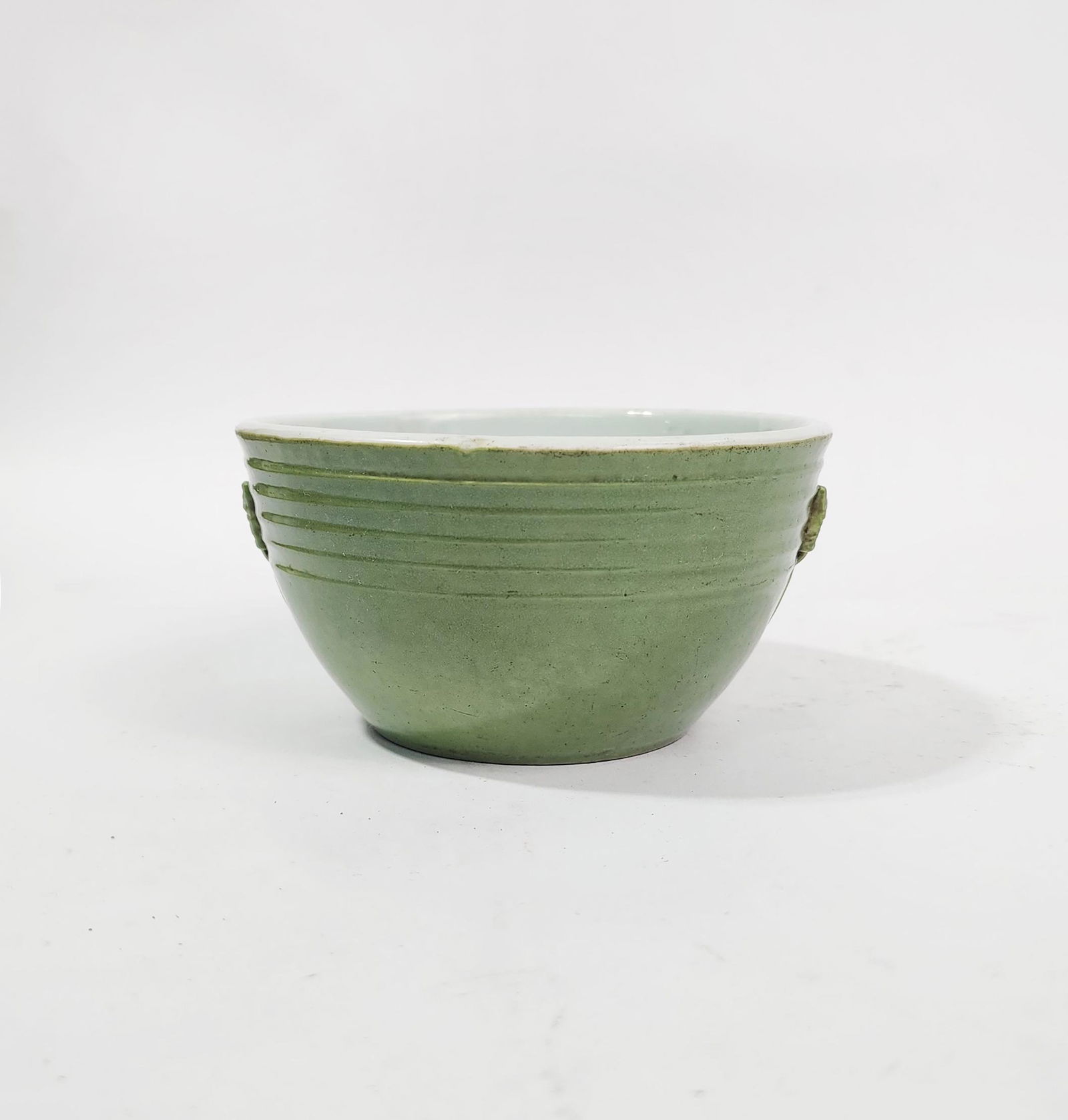 Antique Chinese Daoguang Green Teadust Glazed Censer (1 of 11)