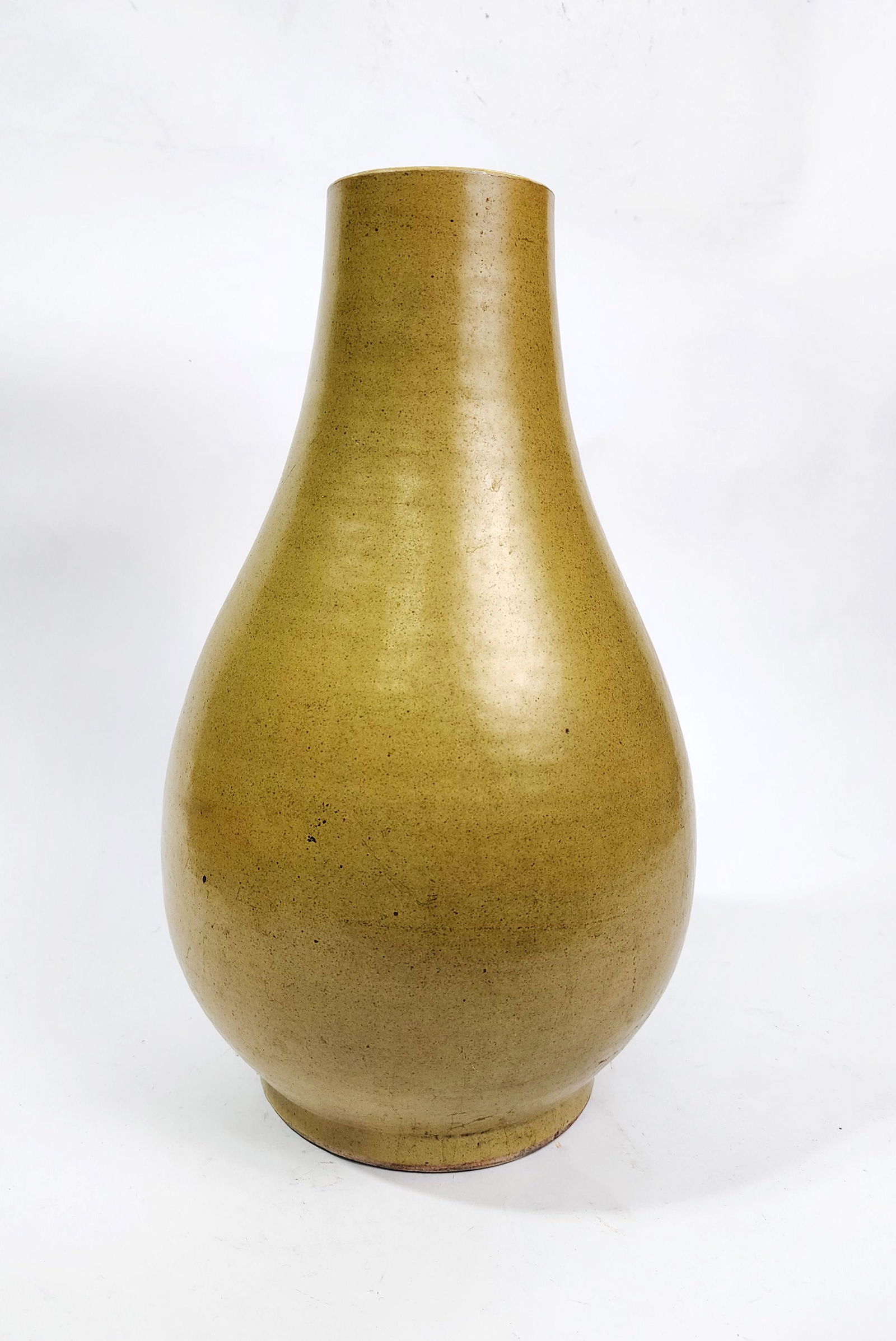 Antique Chinese Tea Dust Glazed Vase (1 of 7)