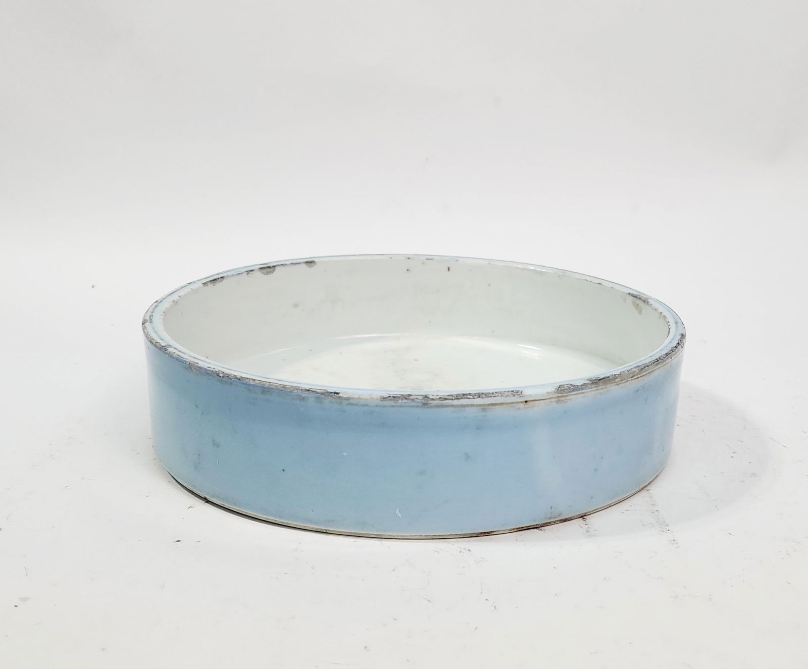 Antique Chinese Clair de Lune Glazed Bowl (1 of 14)