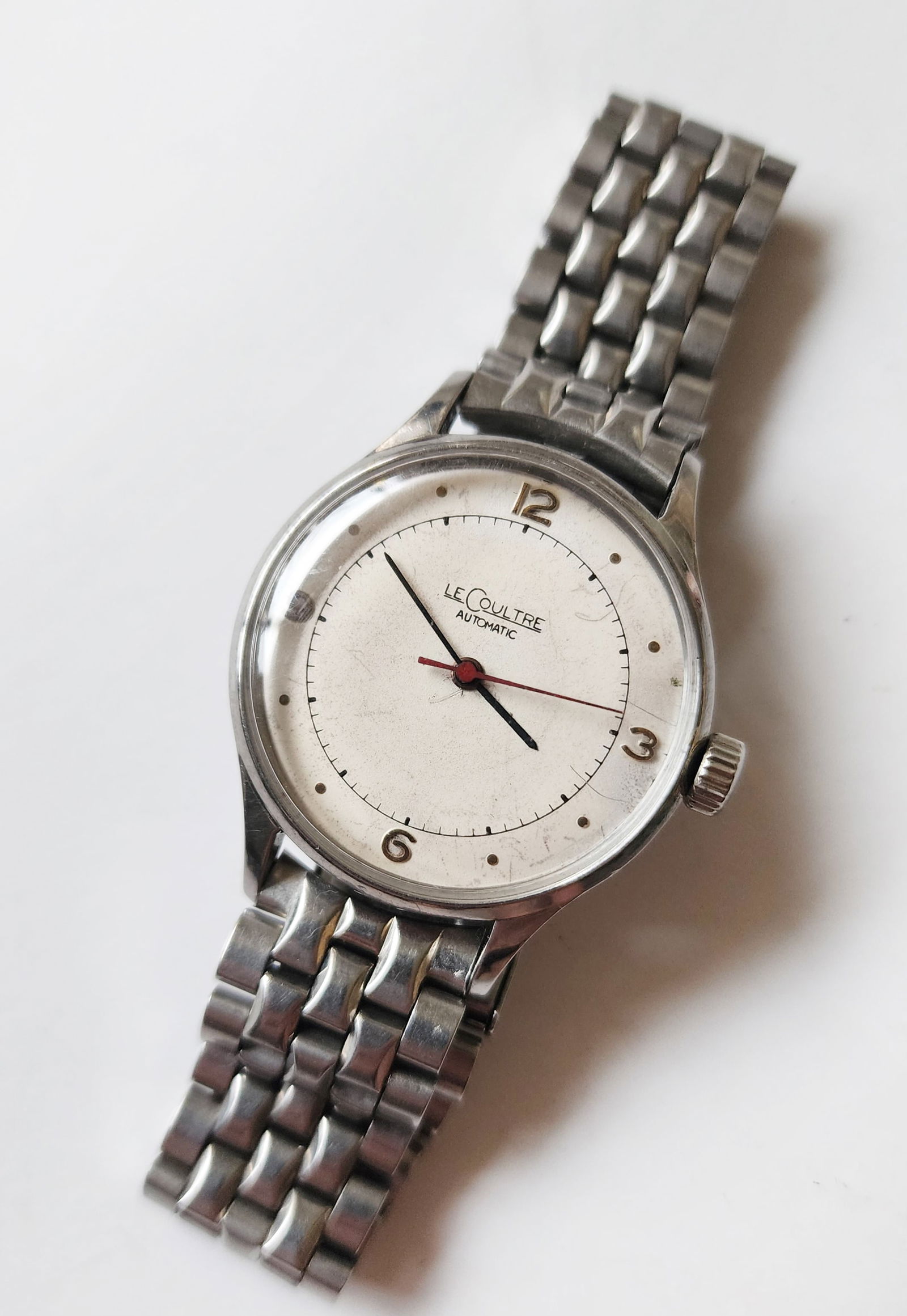 Jaeger LeCoultre Automatic Cal. 476 Stainless Steel Watch, ca. 1940s (1 of 12)
