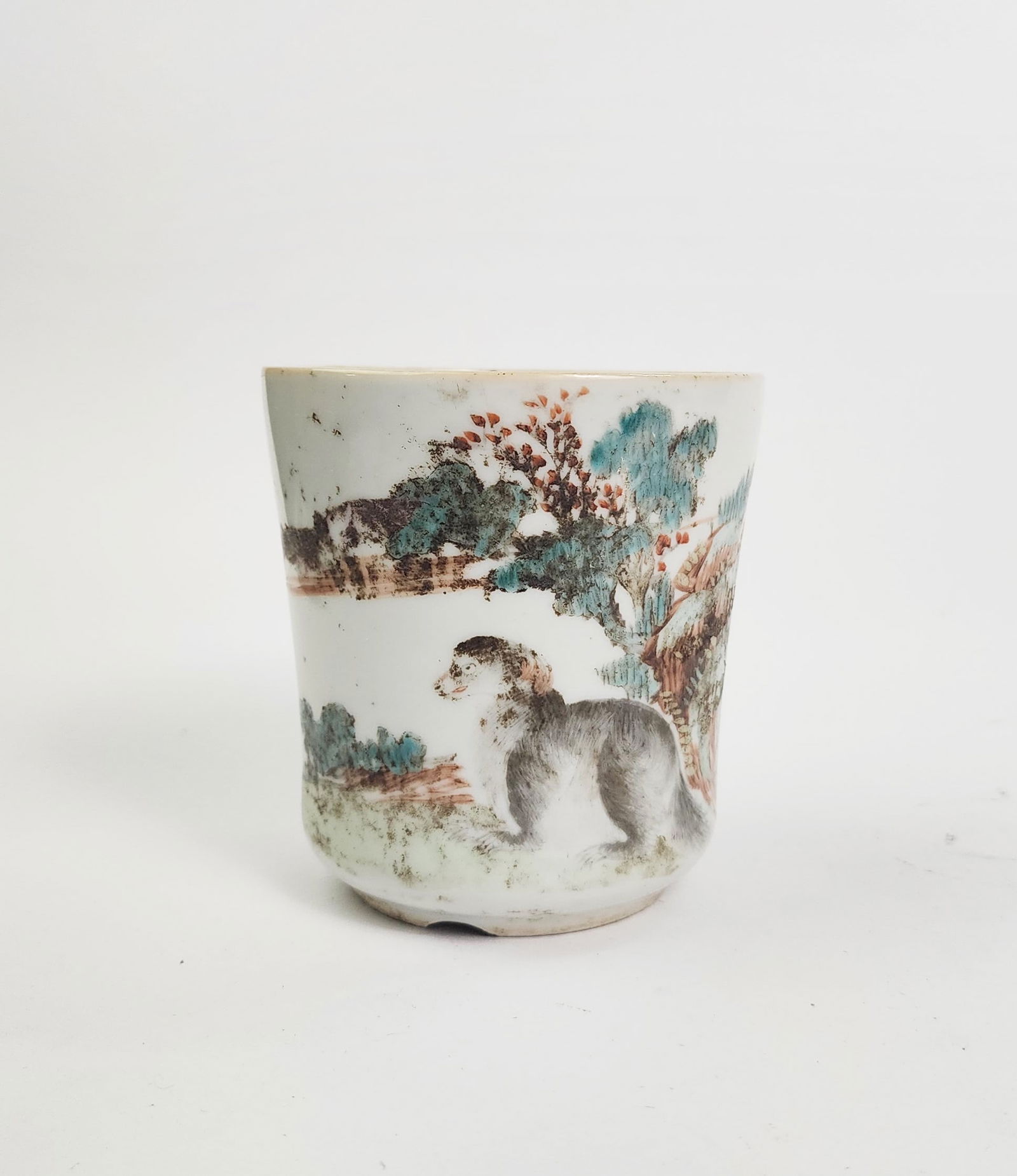 Antique Chinese Qianjiang Small Porcelain Planter (1 of 8)