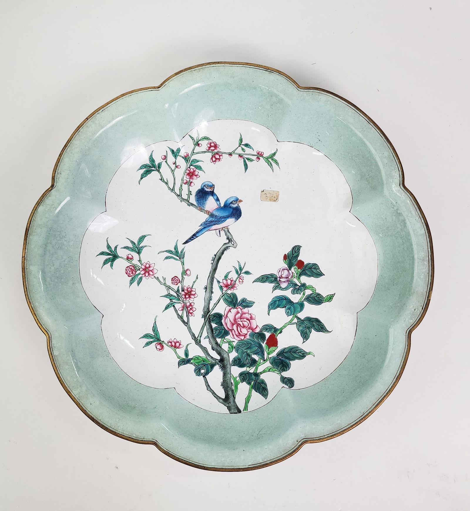 Chinese Export Canton Enamel Plate (1 of 4)