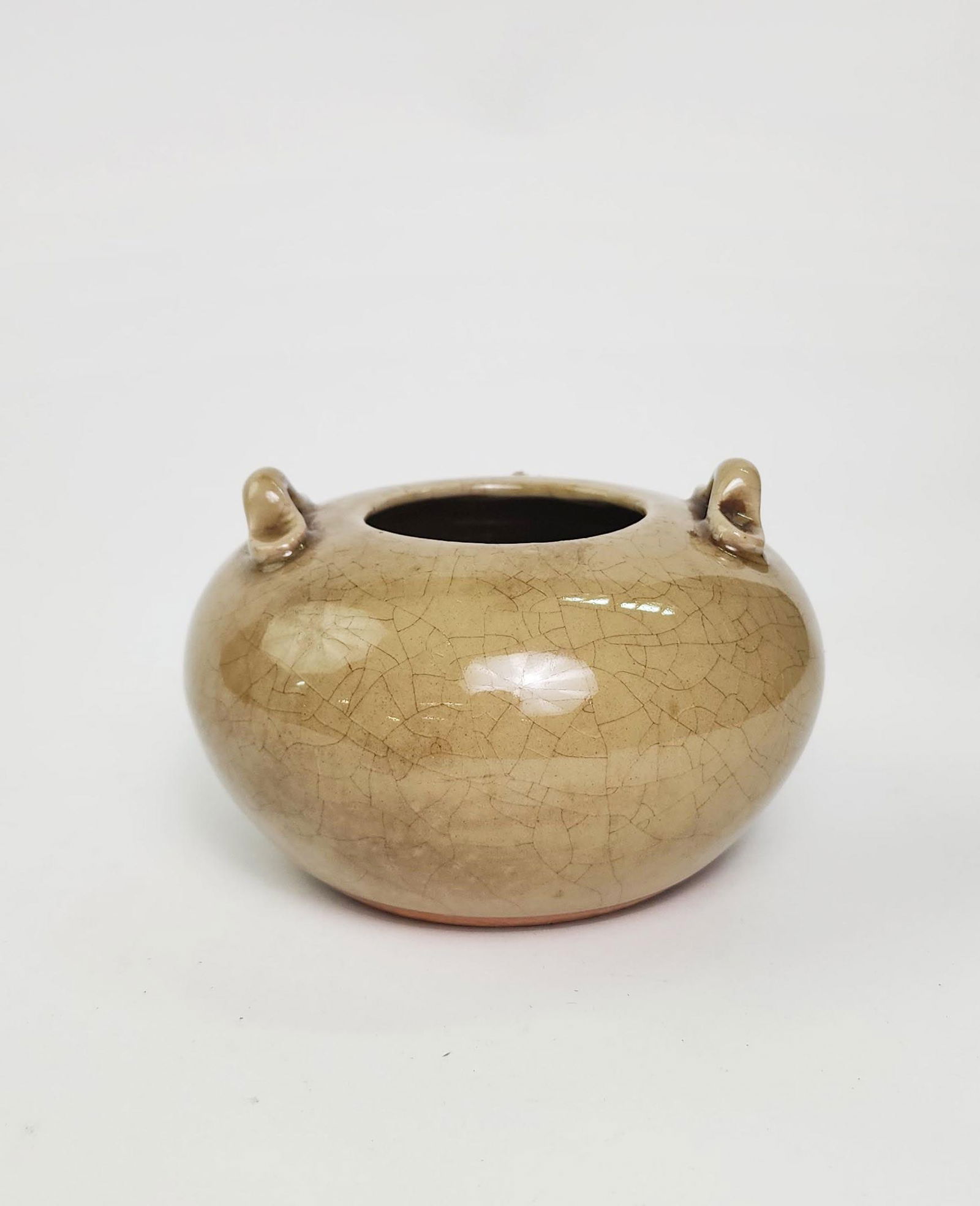 Antique Chinese Shiwan Crackle Glazed Jar (1 of 6)