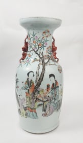 Antique Chinese Famille Rose Large Porcelain Vase