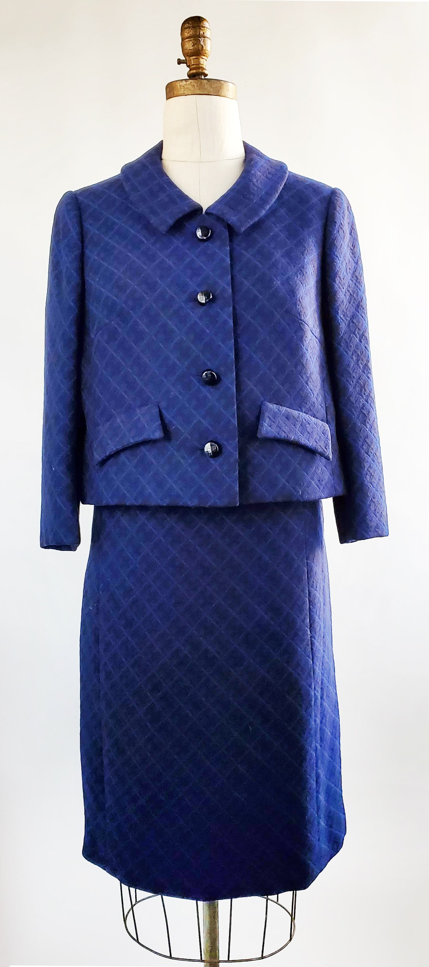 Salon Moderne Saks 5th Ave by Sophie Gimbel Couture Wool Tweed Suit, F/W 1968 (1 of 7)