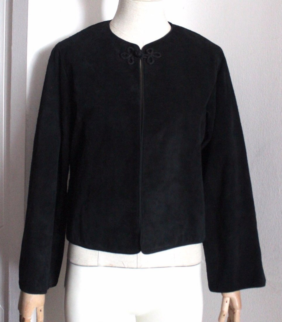 Saint Laurent Rive Gauche Suede Jacket, c.1970's (1 of 4)