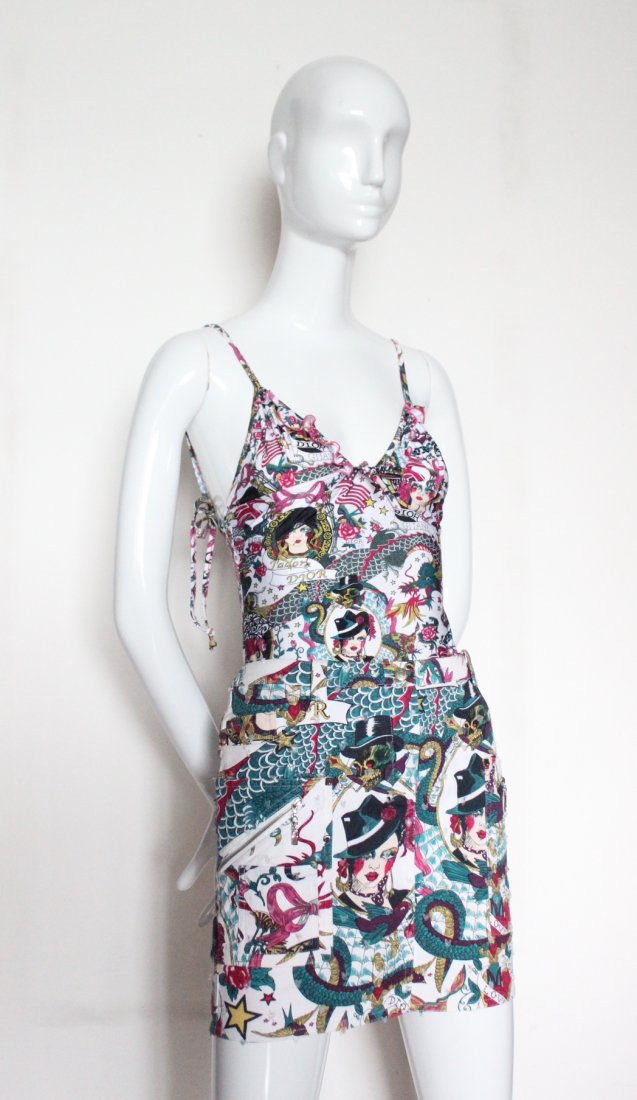 Christian Dior by John Galliano Top & Skirt, S/S 2004 (1 of 4)