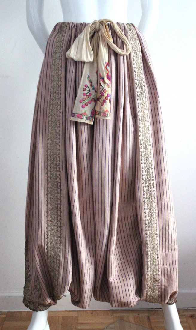 Antique Ottoman Embroidered Harem Pants, c.19th c. (1 of 7)