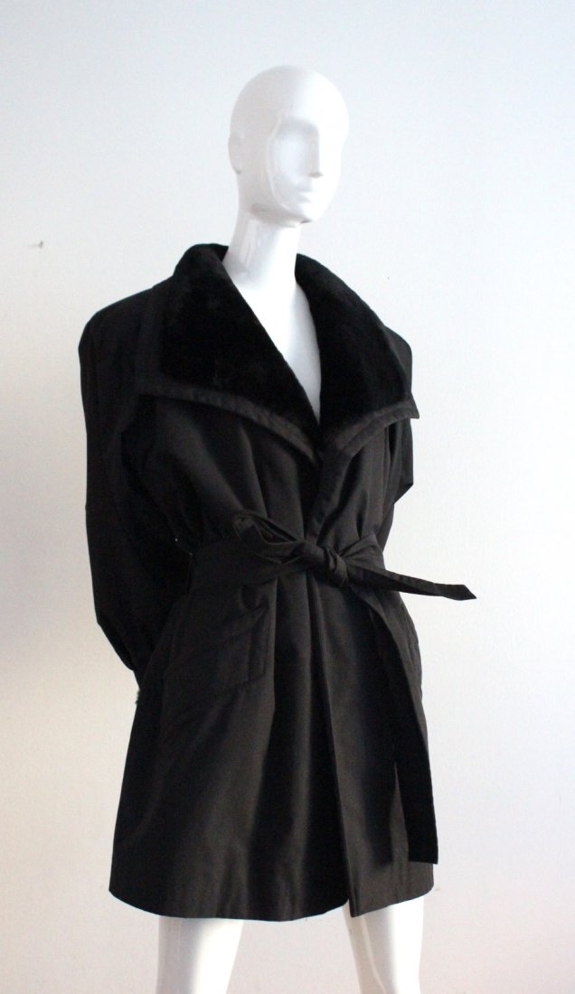 Yves Saint Laurent Fourres Fur Lined Coat, c.1980's (1 of 5)