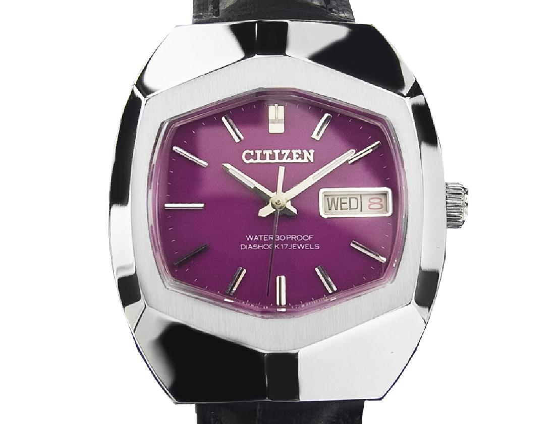 *Vintage Rare Citizen Diashock 17 Jewels Stainless: Gov. File: H-17821 *Vintage Rare Citizen Diashock 17 Jewels Stainless Steel Manual Watch 70'S Asset Type: Watch Shipping: $19.95