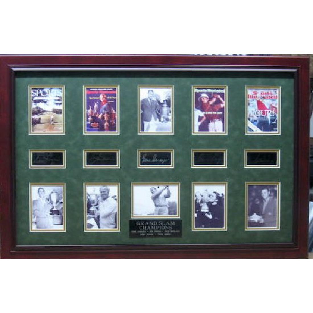 Golf Grand Slam Champions - Plate Signatures: Gov. File: M-00593 Golf Grand Slam Champions - Plate Signatures Asset Type: Sport Shipping: $24.95. Item may be pick up only, or require additional shipping charges due to weight or size.