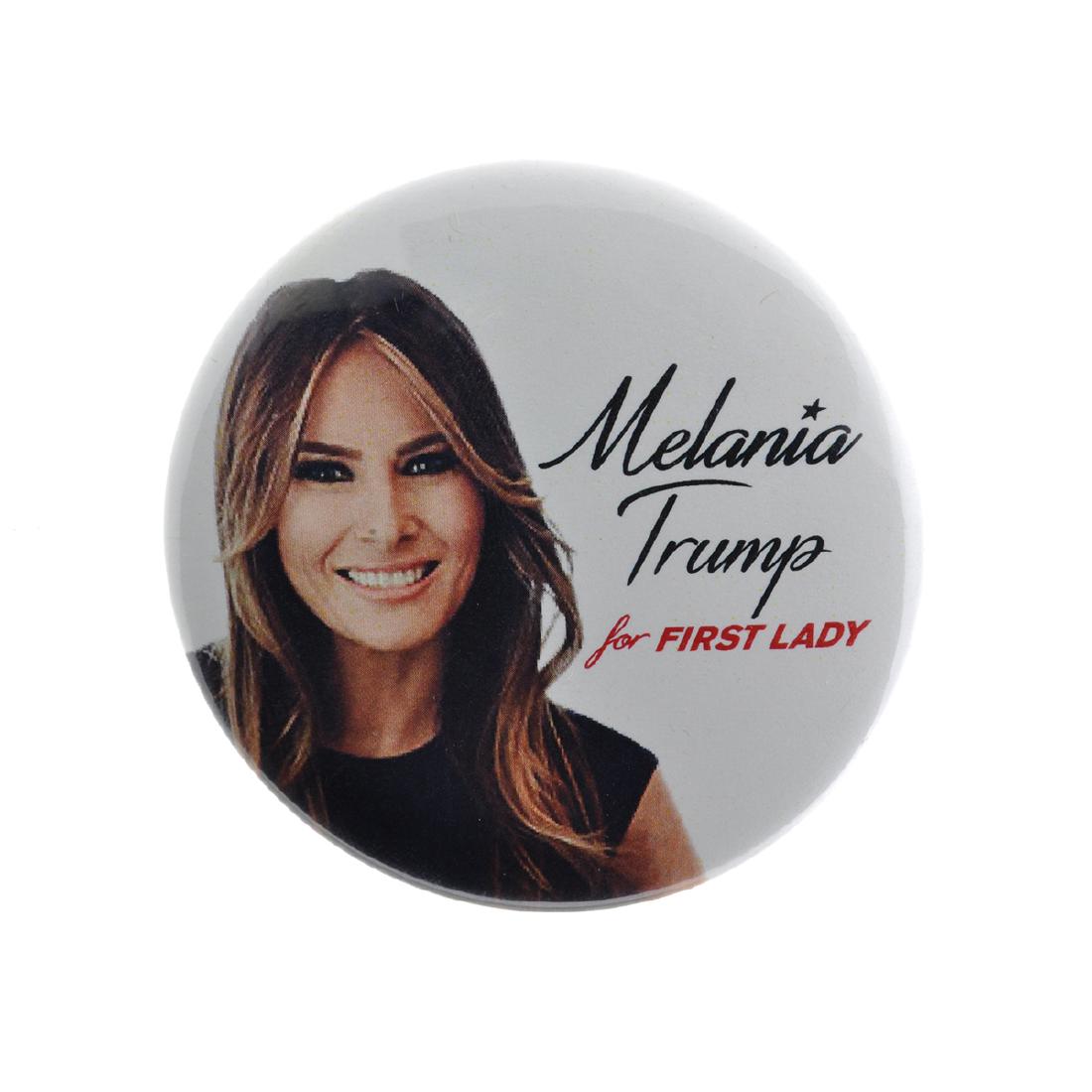 Rare Limited Edition Melania Trump For First Lady: Gov. File: M-05729 Rare Limited Edition Melania Trump For First Lady Button Asset Type: Collectable Shipping: $24.95. Item may be pick up only, or require additional shipping charges due to weight or 