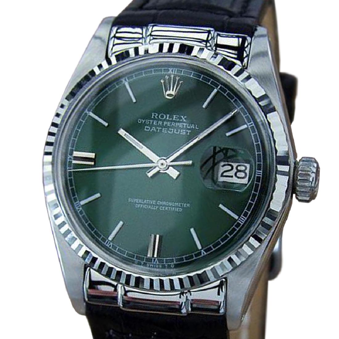 *Rolex 1601 Oyster Perpetual Datejust Automatic Gold: Gov. File: H-34056 *Rolex 1601 Oyster Perpetual Datejust Automatic Gold and Steel Mens 1968 Watch Asset Type: Watch Shipping: $19.95