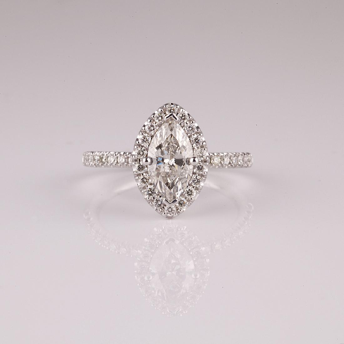 APP: 7.8k *14 kt. White Gold, 1.22CT Diamond Ring (NG: Gov. File: 90792 *14 kt. White Gold, 1.22CT Diamond Ring (NG R11195) Retail Replacement Value: $7.8K Asset Type: Ring Shipping: $19.95