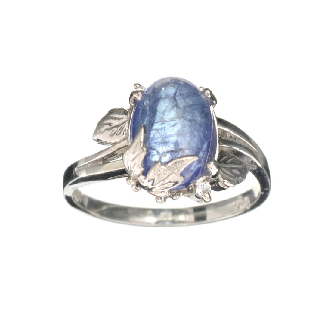APP: 0.8k Fine Jewelry Designer Sebastian, 3.60CT: Gov. File: H-29802 Fine Jewelry Designer Sebastian, 3.60CT Cabochon Tanzanite And White Topaz Sterling Silver Ring Retail Replacement Value: $0.8K Asset Type: Ring Shipping: $19.95